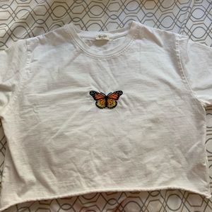Brandy Melville/John Galt cropped shirt